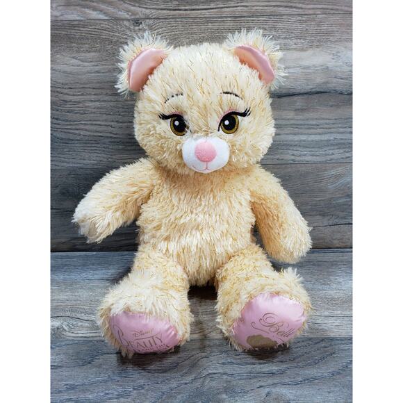 Build-A-Bear Other - Build A Bear BELLE from Beauty & The Beast Disney Plush Yellow Sparkle